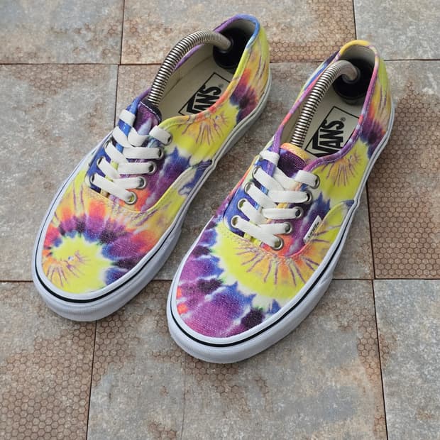 (250)반스 워시드 타이다이 어센틱 