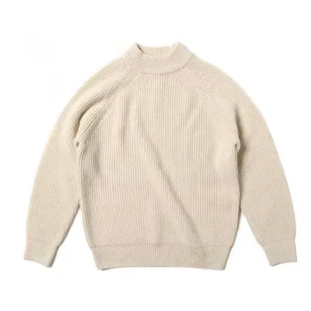 토마스모어 하찌 반목 니트 크림 (L)