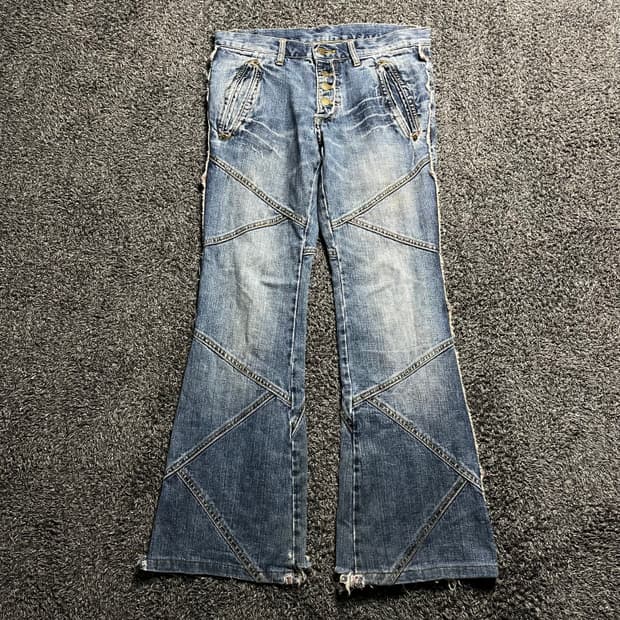 토네이도 마트 패치워크 부츠컷 진