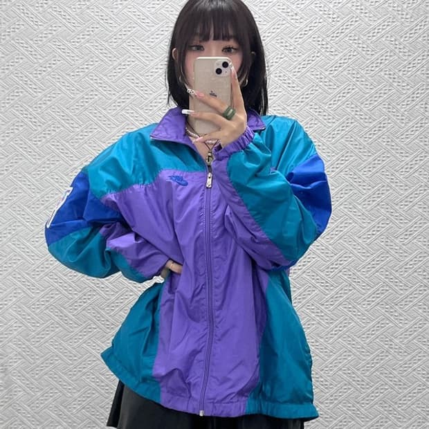 나이키 빈티지 올드스쿨 레트로 90's 바람막이 자켓 L C11199