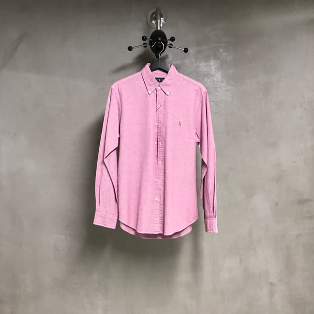 폴로 랄프로렌 핑크 셔츠 M