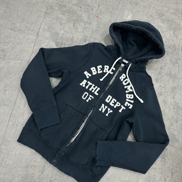 아베크롬비 후드집업 네이비L