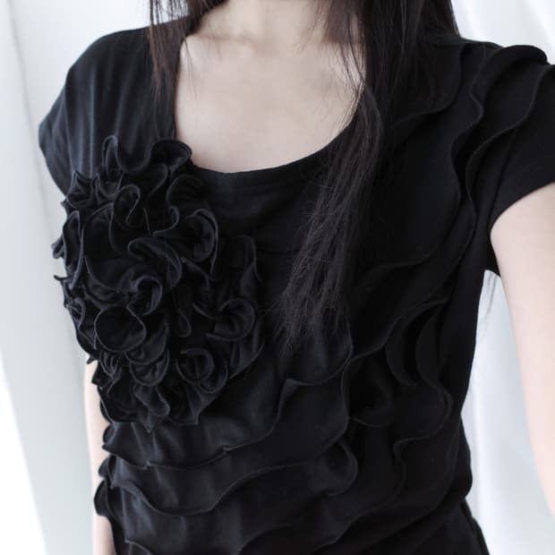 frill half T
