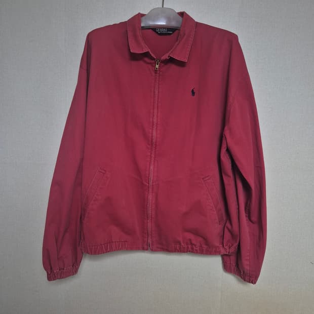 80-90's 폴로 polo 레드 워싱 스윙톱 자켓 