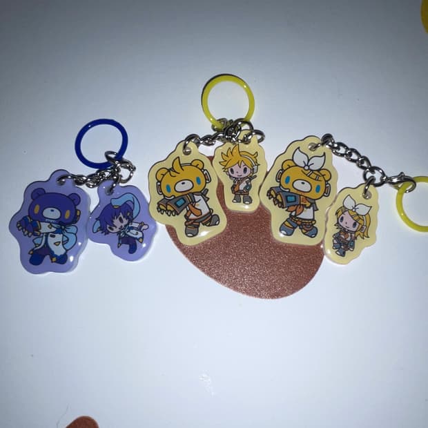 글루미베어 x 보컬로이드 키링