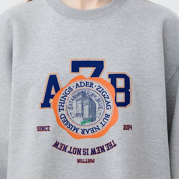 [A2]아더에러 포스텀 스웨트셔츠 맨투맨 그레이