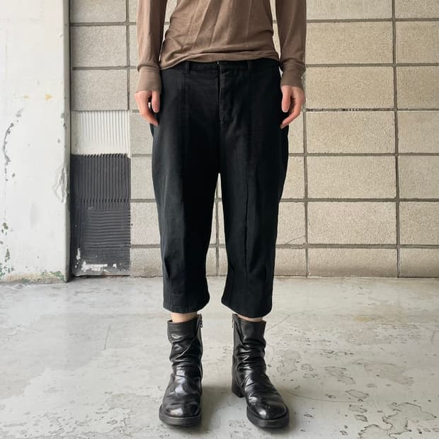 비리디안 스웨트 크롭 팬츠