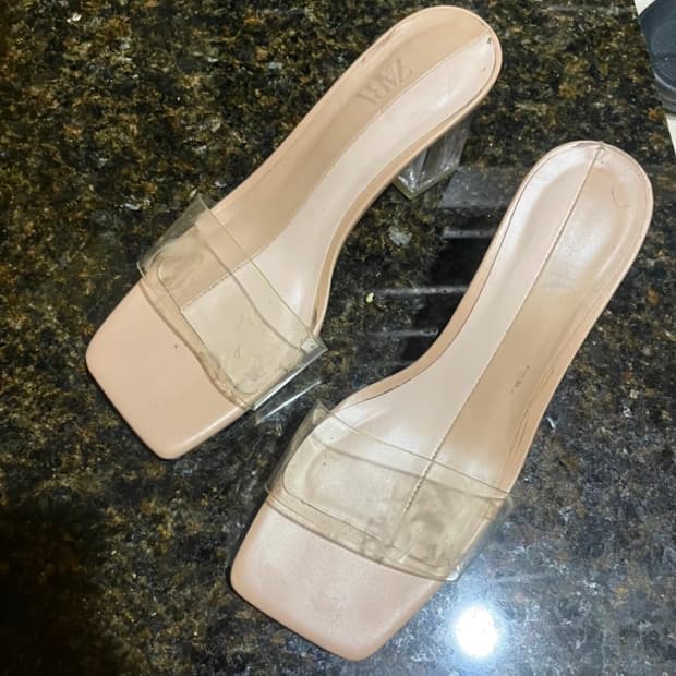 자라 투명힐 사이즈35