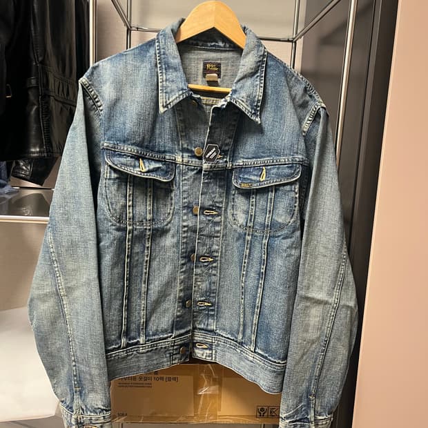 rrl 릴랜드 데님 자켓 L사이즈 새제품 팝니다.