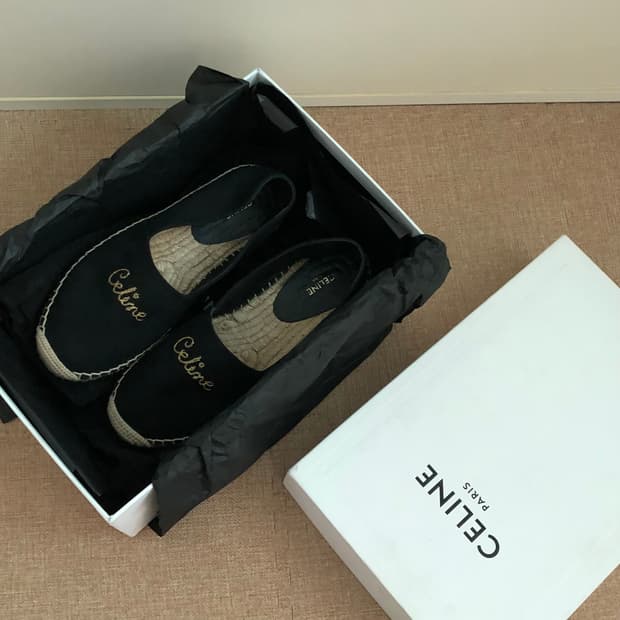 Celine 레오파드 플랫슈즈