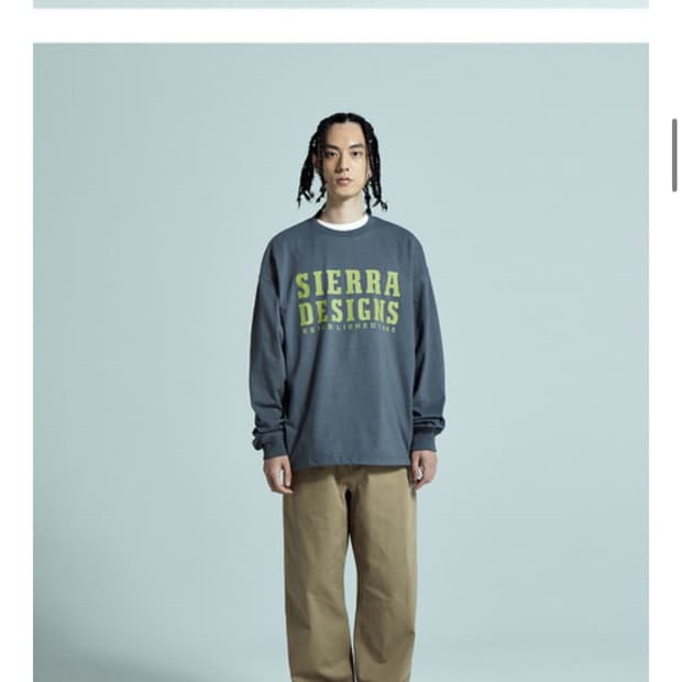 시에라디자인 LOGO LONG SLEEVE TEE