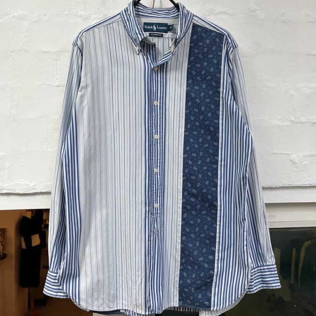 Ralph Lauren 랄프로렌 클래식핏 스트라이프 셔츠 M