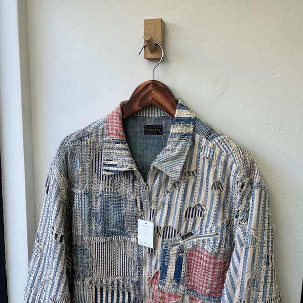 15929 - 캐피탈 리버티 보로 집업 블루종 자켓