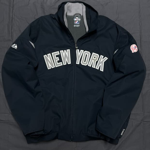 마제스틱 뉴욕 양키스 자켓 L