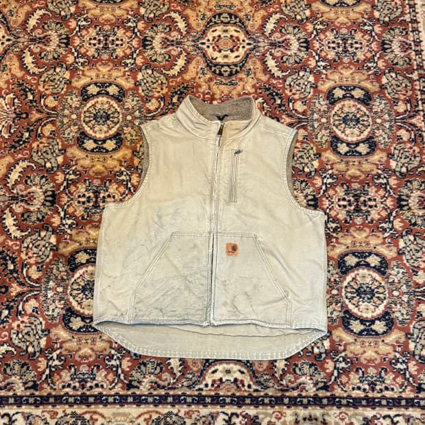 빈티지 칼하트 쉐르파 베스트 "L" (457)