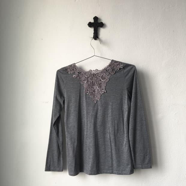 Back crochet point sleeve