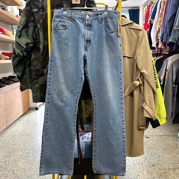 00‘s 리바이스 517 연청 디스트로이드