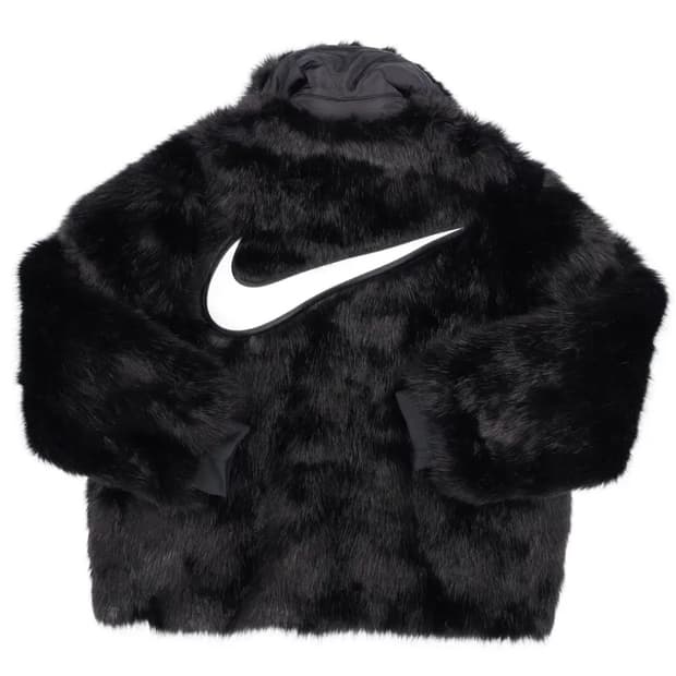 나이키 엠부쉬 리버시블 퍼자켓 블랙 XL