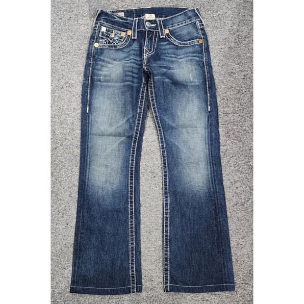 트루릴리젼 Section Billy Big T 빌리 빅티 스티치 데님팬츠