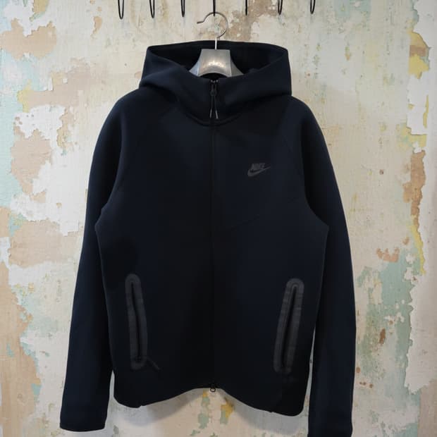 나이키 테크 플리스 후드집업 블랙 L