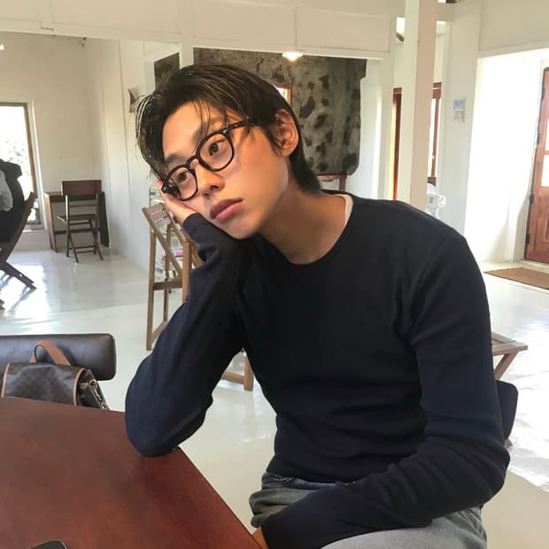렉토 로고 RC 립 저지 롱슬리브 탑 [S, navy]