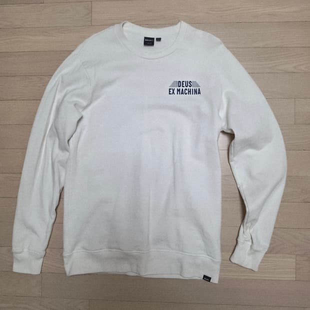 Deus Ex Machina 아이보리 맨투맨 S