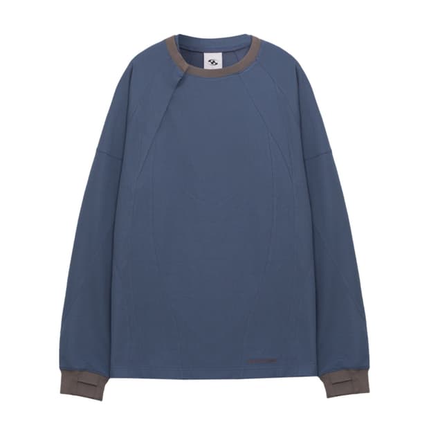 산산기어 플래킷 롱 슬리브 스프루스 블루