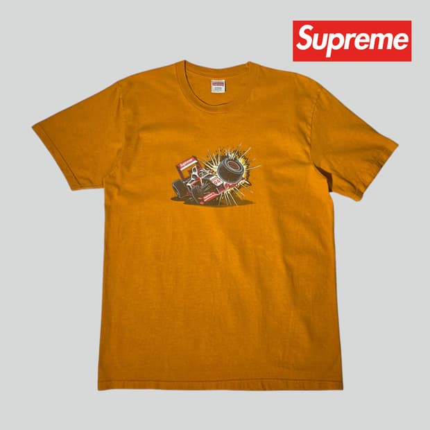 [L]슈프림 크래쉬 티셔츠
