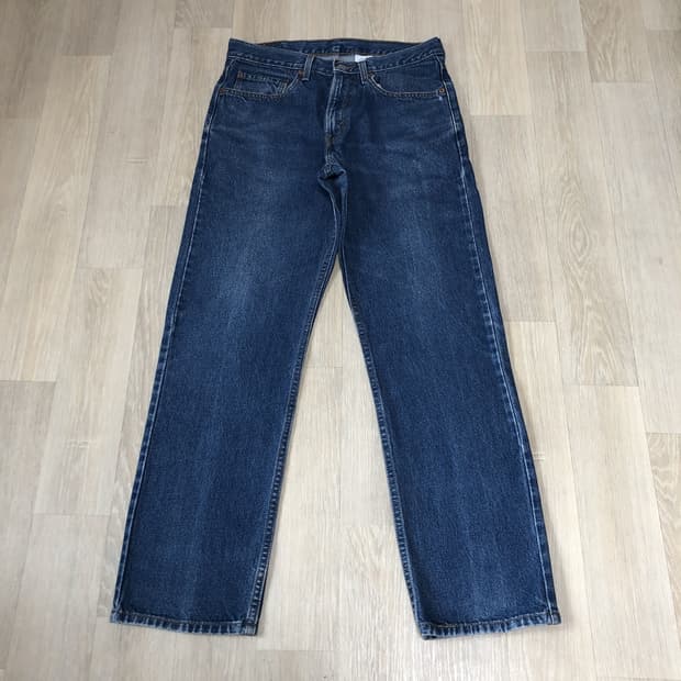 (31) 리바이스 Levi's 505 중청 워시드 레귤러핏 데님