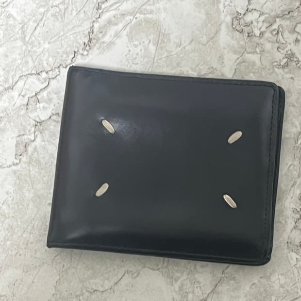 마르지엘라 반지갑 블랙 