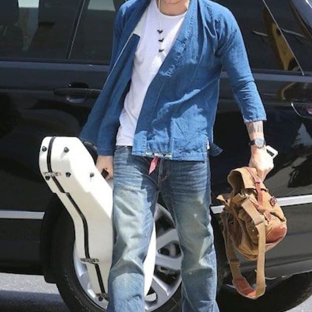 비즈빔 데님 산주로 기모노