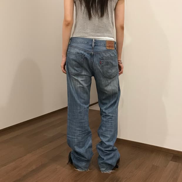 리바이스 505 데님 32