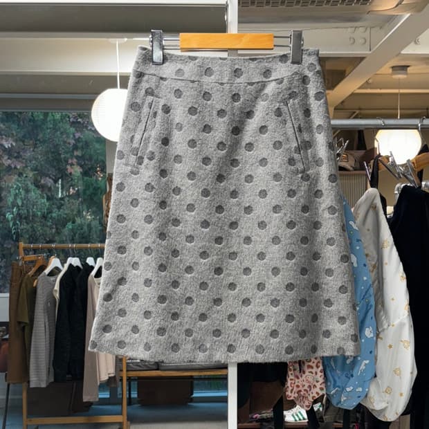 Galette 니트 도트 스커트