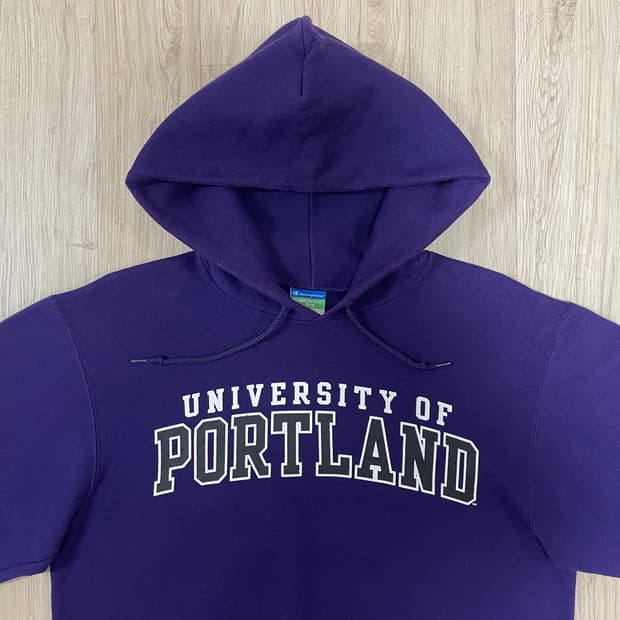 100~105) 90s 챔피온 미대학 포틀랜드 후드티(RRL&LVC&폴로