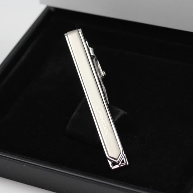 란셀 B+등급 5cm 남자 명품 넥타이핀 빈티지