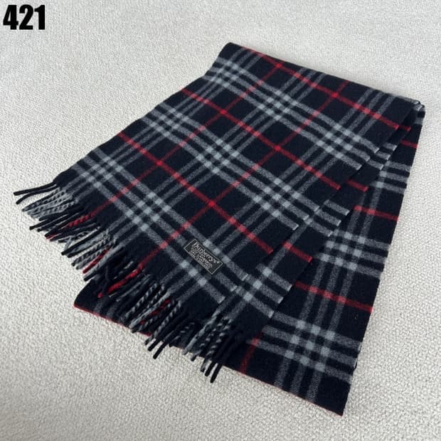 버버리 체크 머플러 
