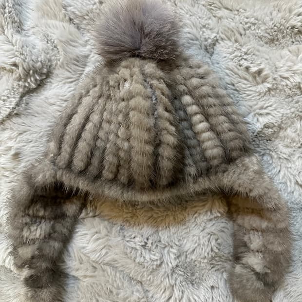 일본 빈티지 밍크 모자 판매합니다. 