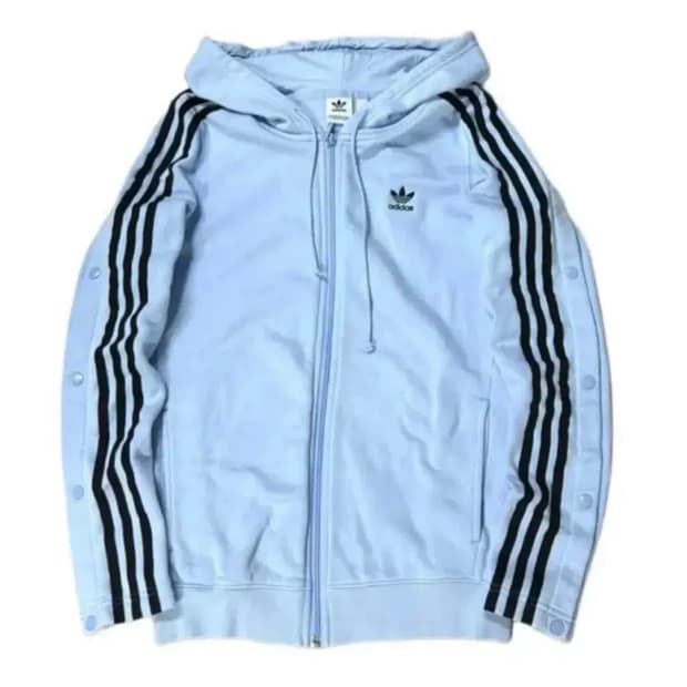 아디다스 오리지널스 빈티지 후드집업 베이비블루 파스텔 대장