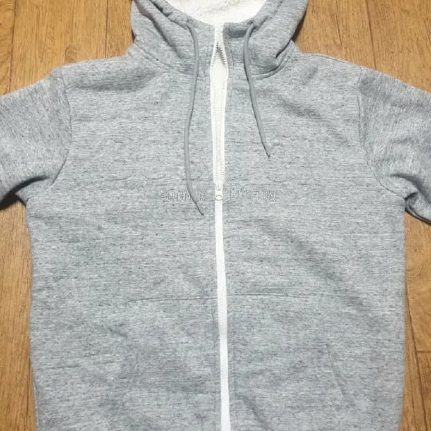 폴햄 안감 양털 후드집업 95 사이즈입니다
