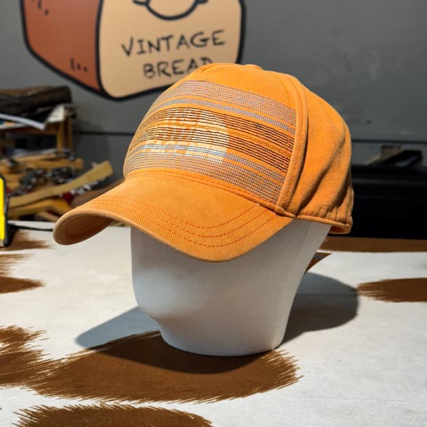 노스페이스 재팬 스티치 볼캡 오렌지 (OS)