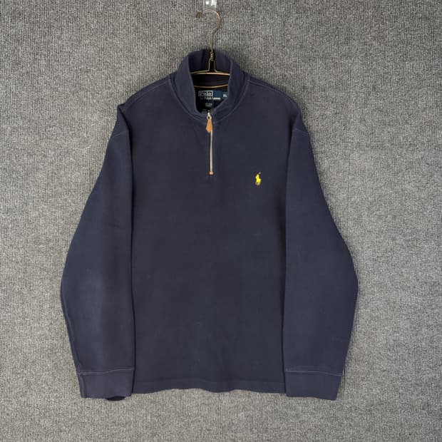 폴로랄프로렌 하프집업 코튼니트