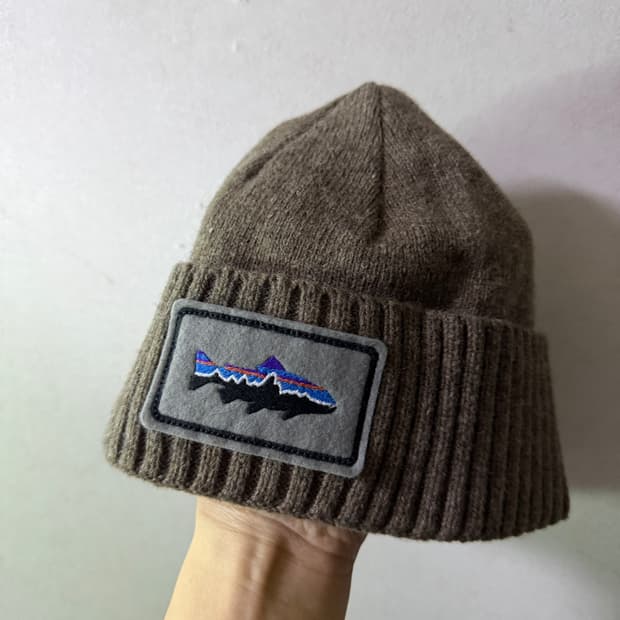 파타고니아 로고 비니 (프리)