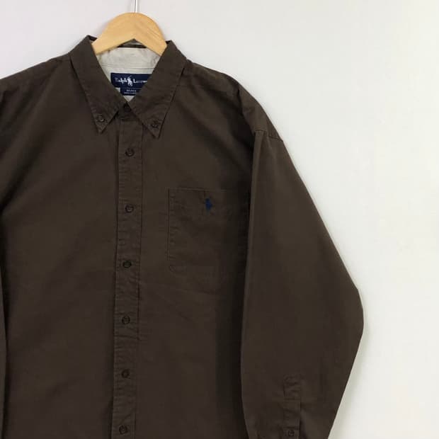 XL 폴로 솔리드코튼 셔츠