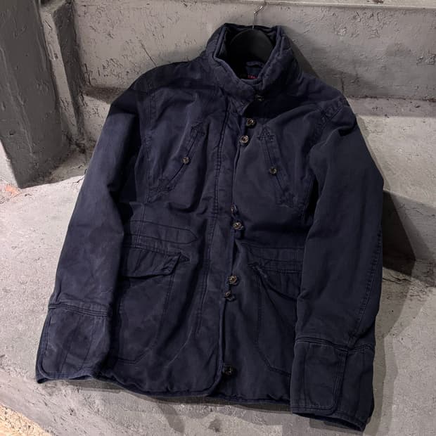 리바이스 네이비 사파리자켓 