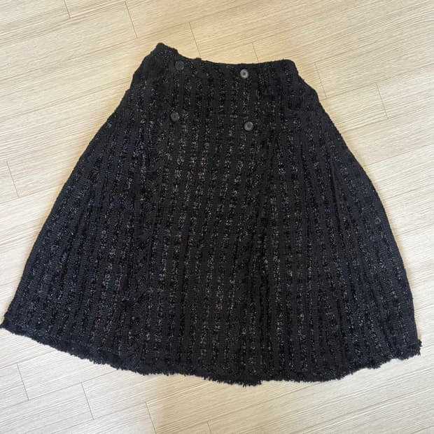 Simone rocha 트위드 스커트