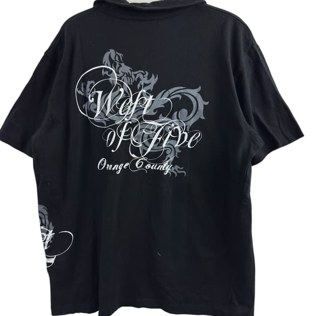 JPN Y2K 레터링 프린팅 슬리브1551