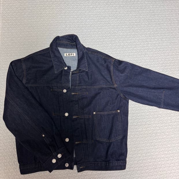 로파이 데님 자켓 D-6614 M