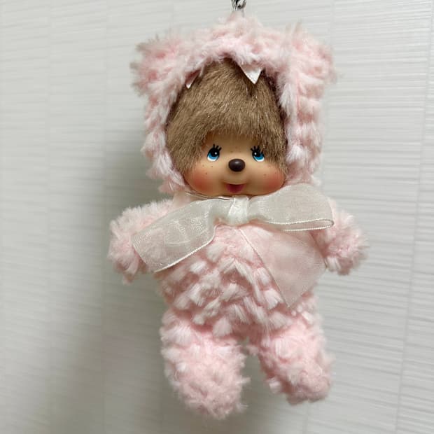 홍콩 핑크베어 몬치치 키링