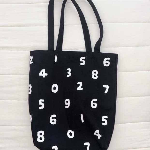 소우소우 가방 캔버스 토트 에코백 블랙 M