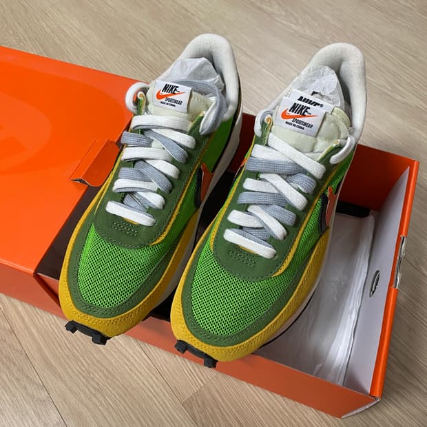 [245] 나이키 사카이 LD 와플 그린